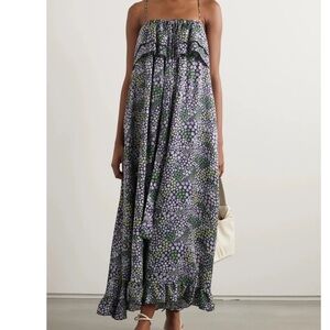 See by Chloe Multicolor Floral Maxi Dress